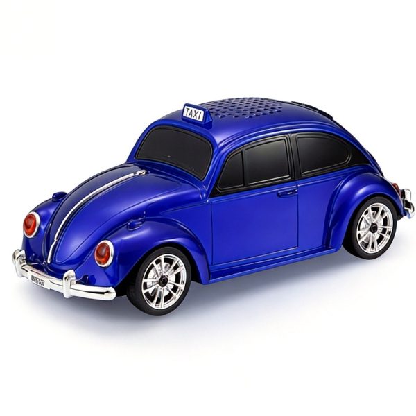 WS-1939BT Car Model Bluetooth Speaker with LED Screen FM Radio Retro Design Collectible