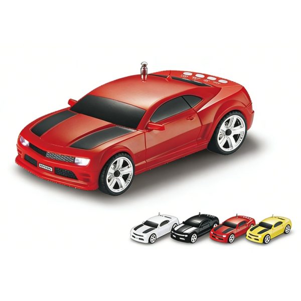 WS-600RL Car Model Bluetooth Speaker with LED Screen FM Radio Retro Design Collectible