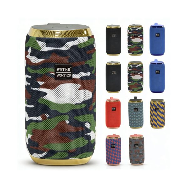 WS-3128 Bluetooth Speaker with FM Radio USB/TF Wireless Loudspeaker