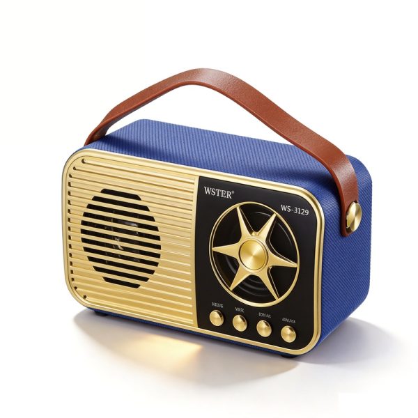 WS-3129 Bluetooth Speaker with FM Radio USB/TF Wireless Loudspeaker