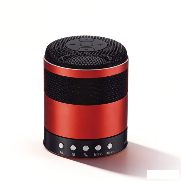 WS-851 Bluetooth Speaker with Dual Stereo FM Radio USB/TF Wireless Loudspeaker