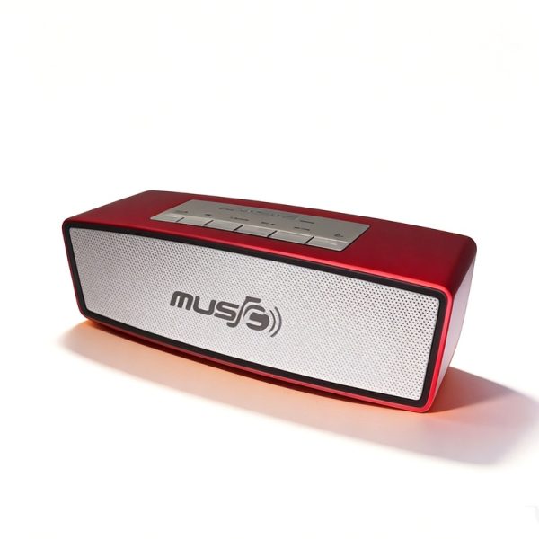WS-636 Bluetooth Speaker with Dual Stereo FM Radio USB/TF Wireless Loudspeaker