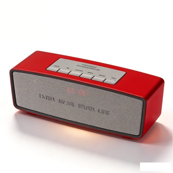 WS-637BT Bluetooth Speaker with Dual Stereo FM Radio USB/TF Wireless Loudspeaker