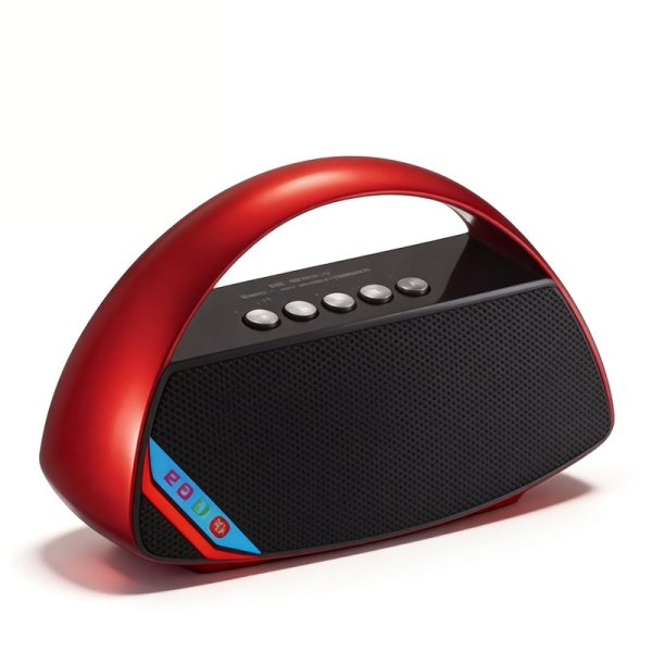 WS-1528BT Bluetooth Speaker with Dual Stereo FM Radio USB/TF Wireless Loudspeaker
