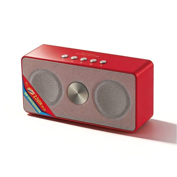 WS-768BT Bluetooth Speaker with Dual Stereo FM Radio USB/TF Wireless Loudspeaker