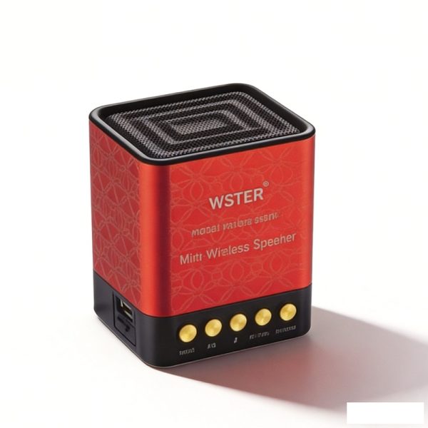 WS-2818 Bluetooth Speaker with FM Radio USB/TF Wireless Loudspeaker