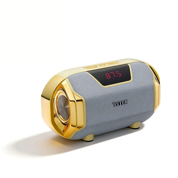 WS-1833 Bluetooth Speaker with Dual Stereo FM Radio USB/TF Wireless Loudspeaker