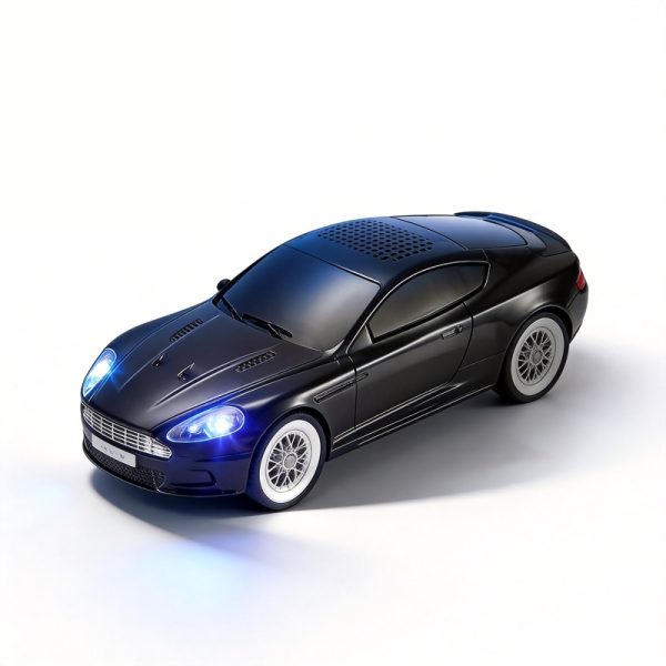 WS-593 Car Model Bluetooth Speaker with FM Radio Retro Design Collectible