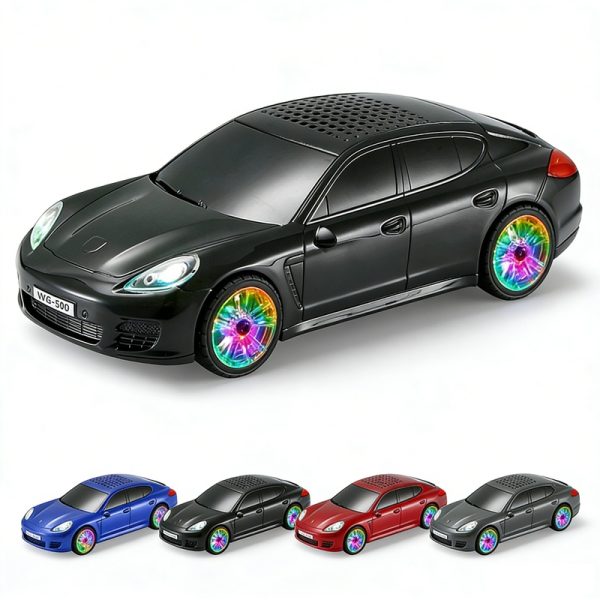 WS-599 Car Model Bluetooth Speaker with FM Radio USB/TF Retro Design Collectible