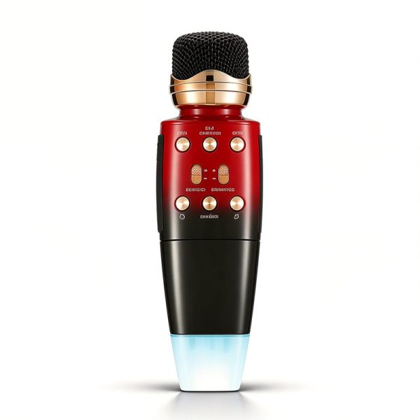 WS-2011 Wireless Bluetooth Karaoke Microphone Speaker with FM Radio USB/TF Recording Handheld Mic