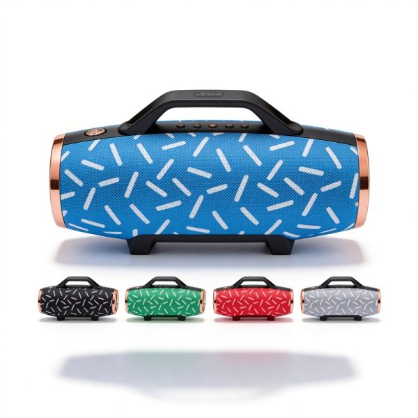 WS-1837 Bluetooth Speaker with FM Radio USB/TF Recording Wireless Loudspeaker