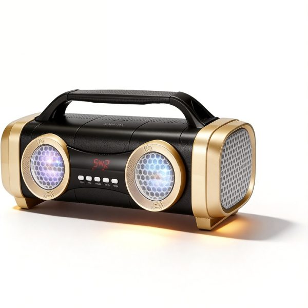 WS-1850 Bluetooth Speaker with FM Radio USB/TF Recording Wireless Loudspeaker