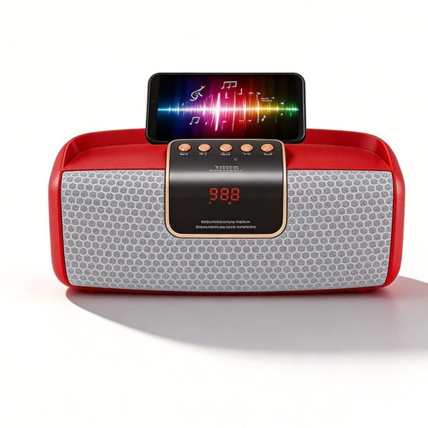 WS-1856 Bluetooth Speaker with FM Radio USB/TF Recording Wireless Loudspeaker