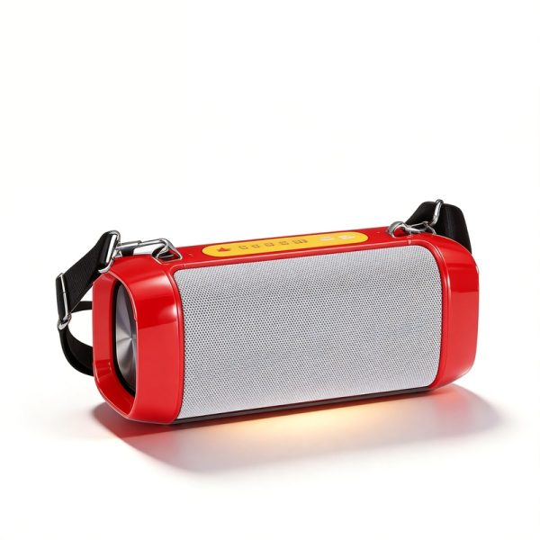 WS-1858 Bluetooth Speaker with FM Radio USB/TF Recording Wireless Loudspeaker