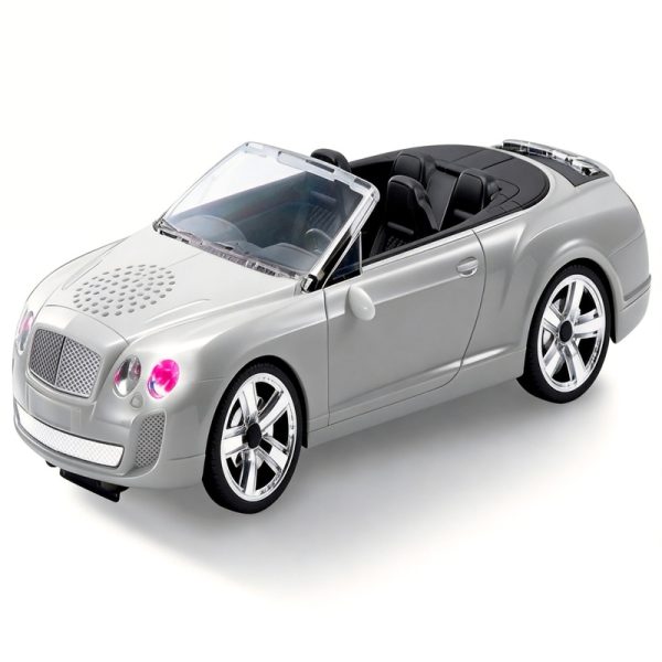 Model: WS-880 Car Model Bluetooth Speaker with LED Screen FM Radio Retro Design Collectible Model Model:
