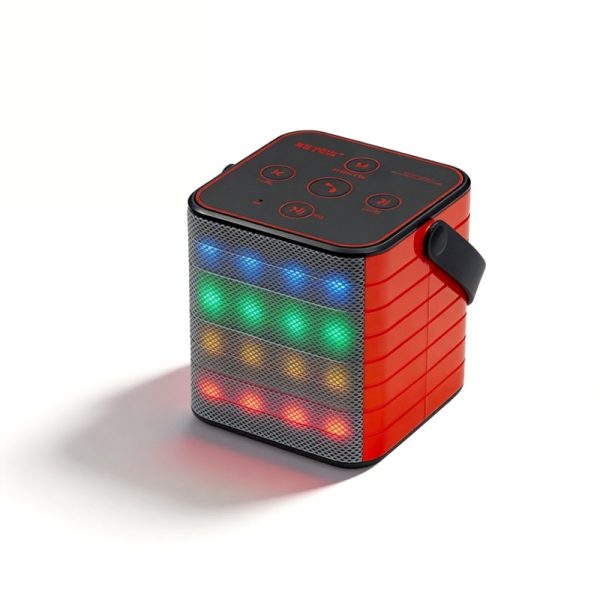 WS-1801 Bluetooth Speaker with FM Radio USB/TF Wireless Loudspeaker