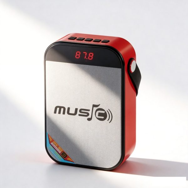 WS-1821 Bluetooth Speaker with FM Radio USB/TF Wireless Loudspeaker