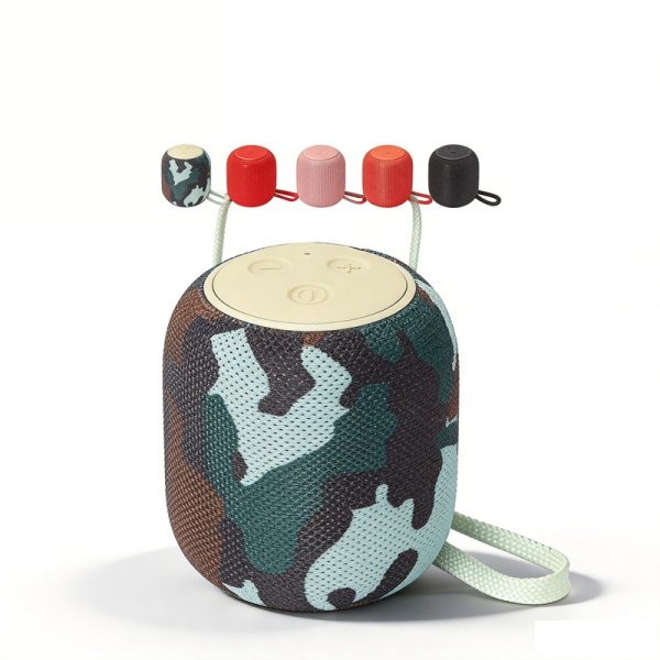 WS-305 Mini Portable Bluetooth Speaker with FM Radio USB/TF Compact Size Pocket Speaker