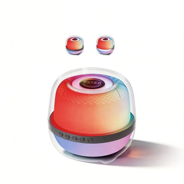 WS-5388 Mini Portable Bluetooth Speaker with FM Radio USB/TF Compact Size Pocket Speaker