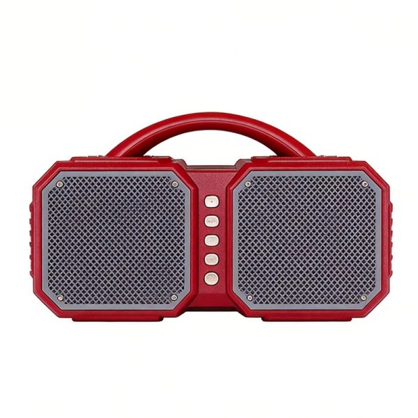 WS-1661 Bluetooth Speaker with FM Radio USB/TF Recording Wireless Loudspeaker