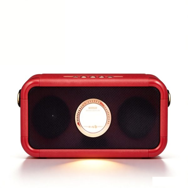 WS-1668 Bluetooth Speaker with FM Radio USB/TF Recording Wireless Loudspeaker