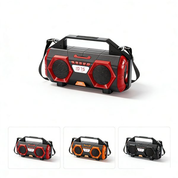 WS-5356 Bluetooth Speaker with FM Radio USB/TF Recording Wireless Loudspeaker