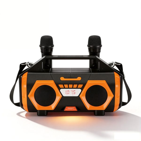 WS-5356M Bluetooth Speaker with FM Radio USB/TF Recording Wireless Loudspeaker