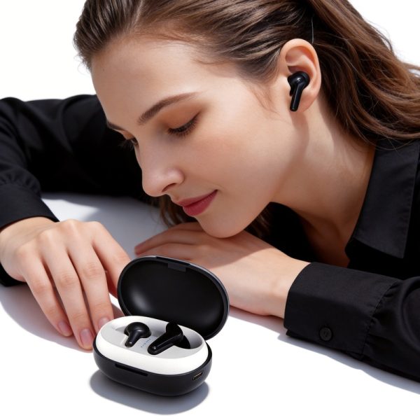 WS-205 TWS True Wireless Bluetooth Earbuds with Bluetooth 5.0, Stereo Sound with Charging Case